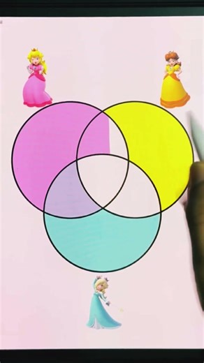 Mario galaxy movie characters color mixing #art #colormixing #drawing #marioart #supermario