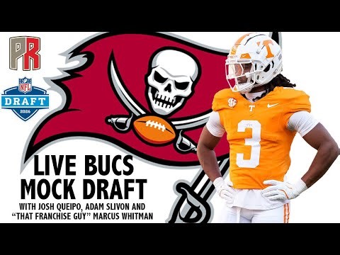 Live Bucs Mock Draft With "That Franchise Guy" Marcus Whitman