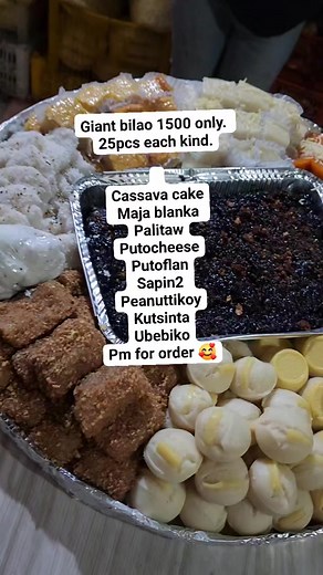 Giant bilao.. one of the best seller bilao.. all in | Angel Ryan Kitchen