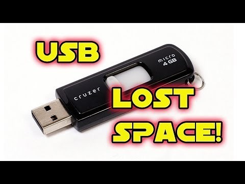 Tutorial: Fix missing lost USB Thumbdrive Space