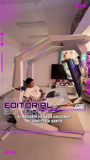 El becario ya hizo su carta a Santa