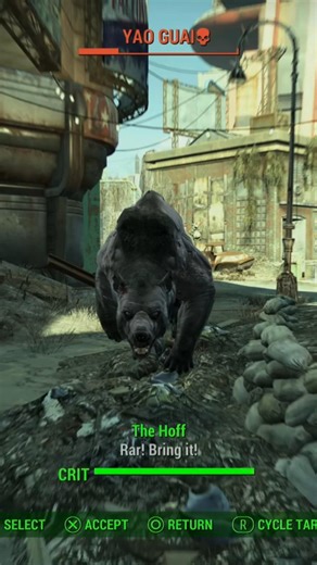 The pucker factor is strong with this one - Fallout 4 survival mode