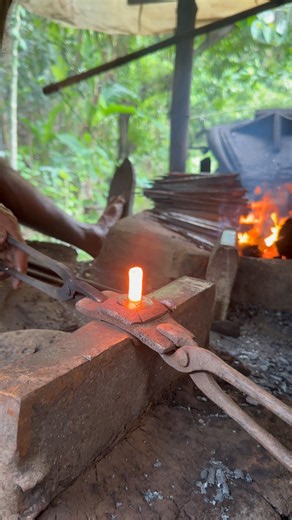 Blacksmith Work short video hardworking hand made the nail #america #hardwork #10millionview #foryou