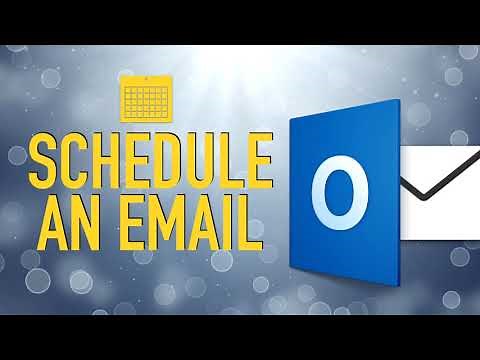 How To Schedule An Email with Outlook Web App