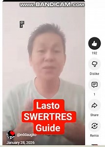 CONGRATS LASTO 70 71 72 RESULT 507 | Ed S Baritua