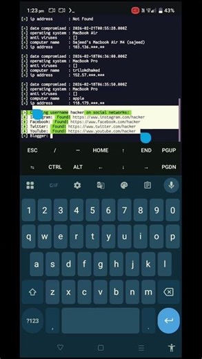 This tool can reveal your WHOLE online history... ☠️ #shorts #cybersecurity