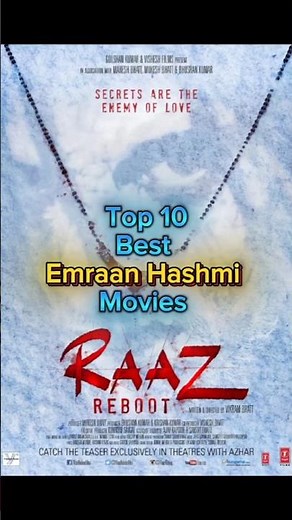 Emraan Hashmi 10 Best Movies #top10 #movie #bollywood #emraanhashmi #murdermystery #mostwatched #