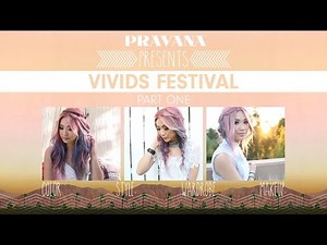 How-To: VIVIDS Festival Hair Color by PRAVANA (Pink, Purple and Blue Hair) Part 1