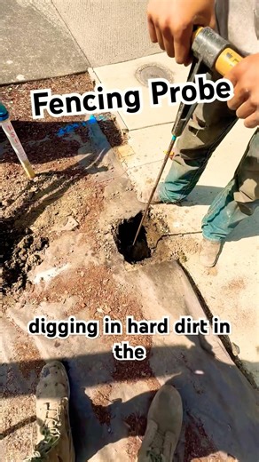 Probe Your Hole Before You Dig: DIY Guide For Safe And Easy Digging #fencepost #digging #Holes