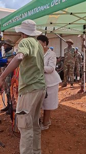 POSTMASBURG: ARMY DECLARED COMBAT READY At a unique gathering of specially selected stakeholders in the defence industry, the South African Army was declared combat ready. A special certificate of declaration of combat readiness was handed over by the Chief of the South African Army, Lieutenant General L.K. Mbatha, to the Minister of Defence and Military Veterans, Ms Angie Motshekga. The South African Army's mandate centres on the provisioning of combat-ready forces and the leading role it has t