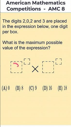 American Mathematics Competitions | AMC 8 | 2023 | middle school mathematics
