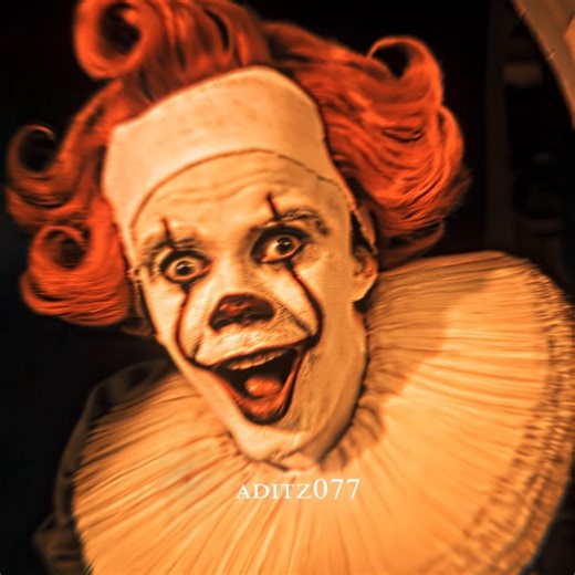 Pennywise " IT " horror scene crazy edit 🔥 song - Voca na mira slowed #it #pennywise