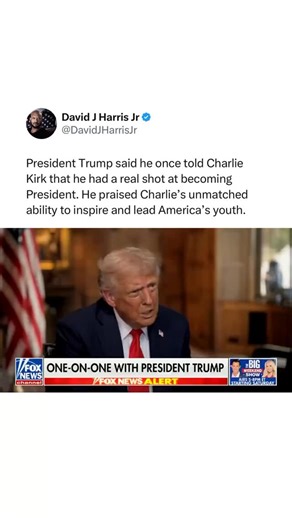 We all saw a future President in him. 🇺🇸 | David J Harris Jr.