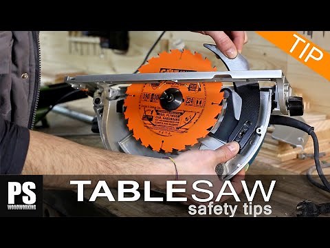 Table Saw Safety Tips