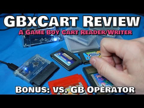 GBxCart Review and Comparison with GB Operator (GB/GBC/GBA Reader/Writers)