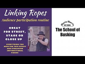 The Linking Ropes created by Mario Morris @ School of Busking.com