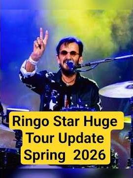 BIG UPDATE: Ringo Starr’s Spring Tour 2026 Fans Need to See! #shorts #viral #fyp