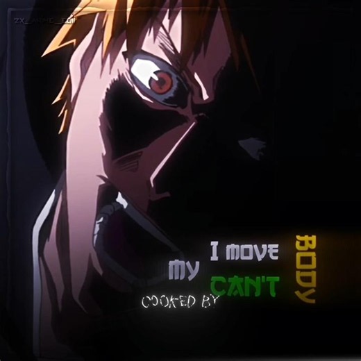 Dame it | I can't Move My Body 🥶 | Switch💀| #Ichigo#BleachAnime#shortsfeed #animeedit