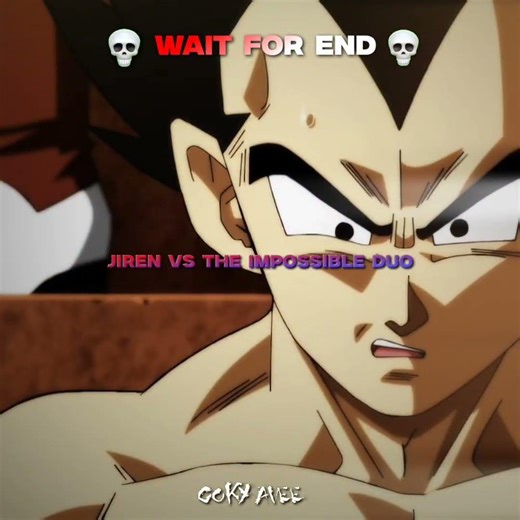 One Final Push - Duo vs jiren 💀🙏🏼 #shorts #goku