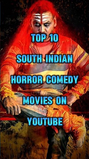 Top 10 Best South Indian Horror Comedy Movies in Hindi Dubbed 💀