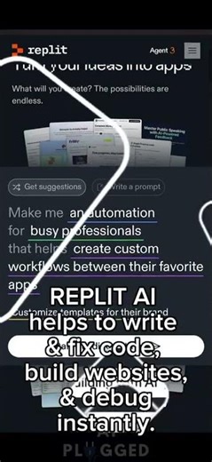 The Easiest Way to Code With AI — Replit AI 👨‍💻⚡ #replitai #coding #website #developer