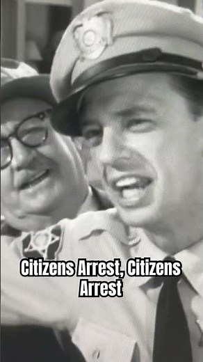 The Andy Griffith Show: Season 4 Episode 11 “Citizens Arrest” Gomer sees Barney make a U-turn