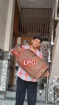 humne bhi LPG cylinder bharwa liya 😁🥰 #minivlog #dailylife #lpgcylinder #familyvlog