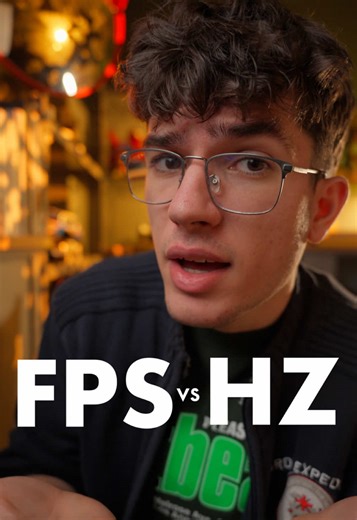 FPS vs HZ #gaming #hz #fps