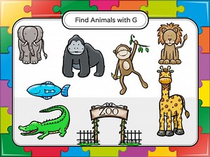 Find Animals with G