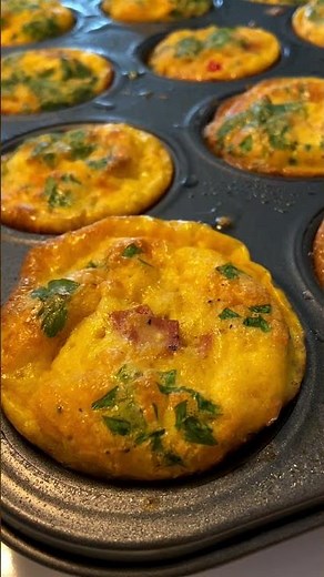 EASY And DELICIOUS Egg Muffin Bites #shorts