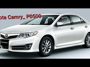 how to fix code P0500 vehicle speed sensor Toyota Camry 2013