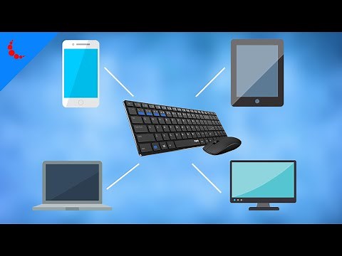 This Keyboard and Mouse Connect to Many Devices at the SAME Time