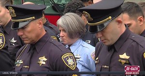 Officer Jeffery Creel, family of Officer Chris Oberheim awarded highest honors for heroic actions in May