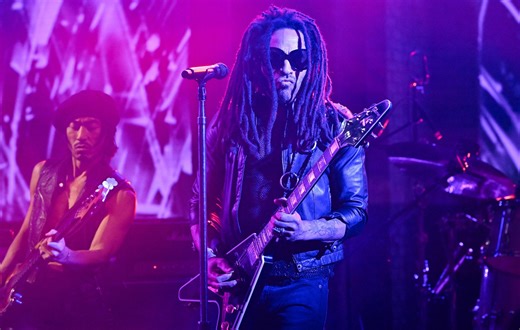 Lenny Kravitz has a private nightclub in his basement – watch a tour of his home