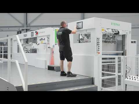 ETERNA ECUT 1060 Elite ER - Automatic Die Cutter with Blanking and Stripping Capabilities