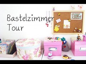 Bastelzimmer Tour!!! | Anielas Fimo