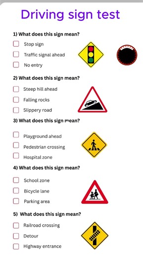 Driving test practice #quiz #quiz #ontariog1test