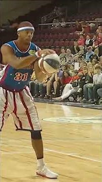 Unbelievable Harlem Globetrotters Trick Shots! 🤯🔥 #basketballmagic #epicmoments
