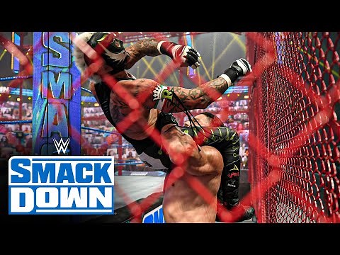 Roman Reigns vs. Rey Mysterio - Universal Title Hell in a Cell Match: SmackDown, June 18, 2021