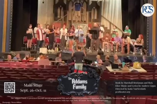 🎶 First time with the full orchestra = pure Addams magic! 🕷️ Our cast brought the house (and the graveyard) to life at sitzprobe and we can’t wait for you to hear it live! 💀✨ Our incredible pit orchestra is bringing the creepy, kooky magic to life under the baton of Maestro Todd Hartsock 🕷️🕯️ The Orchestra: 🎹 Keyboards: Judy Large & Tom Pulcinella 🎼 Reeds: Scott Porreca, Chrissy Hower, Laura Reimer, Lucas Princiotti 🎺 Trumpet: Charlie Wolfe 🎷 Trombones: Tom Steele & Steve Smith 🎻 Strin
