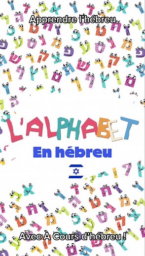 Apprendre l'alphabet hébraïque pour les enfants