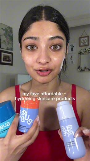 I love affordable skincare and nothing is keeping my skin hydrated this winter like @Bubble Skincare