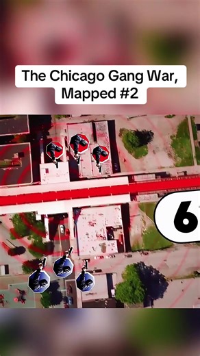 The Chicago Gang War, Mapped #2 #chicago #gang #mapped | gang unit