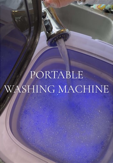 Portable Washing Machine for Camping and Dorm Living