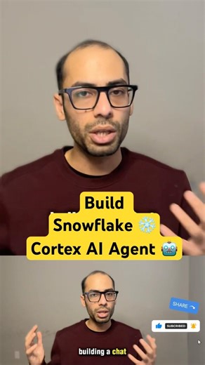 Building an Intelligent AI Agent in Minutes #snowflake #ai #agent