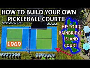 Build A Pickleball Court! Step By Step with Detailed Drawings - How to Resurface with Sportmaster
