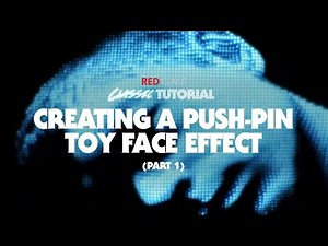 Classic Tutorial | Creating A Push-Pin Toy Face Effect (Part 1)