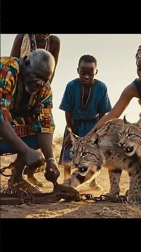 Unbelievable Moment A Family Frees Lynx from Trap in a Heroic Wild Rescue!