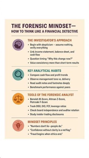 "Think Like a Financial Detective – Master the Forensic Mindset for Smarter Investing!" #investing