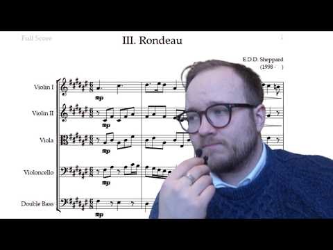 Composing a Rondo Form for String Orchestra
